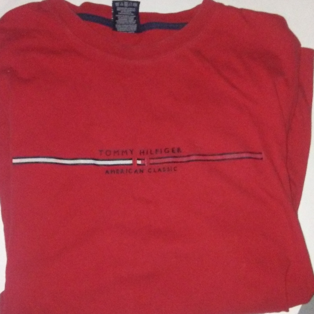 Tommy Hilfiger Vintage T-shirt Men XXL "Spellout"